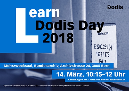 Flyer Learn Dodis Day 2018 Flyer Learn Dodis Day 2018